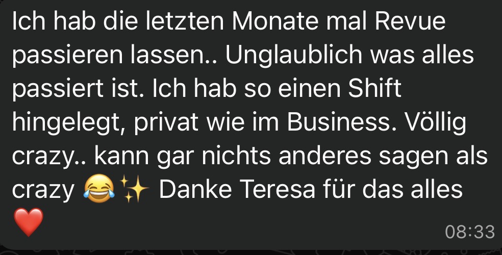 Testimonial Screenshot